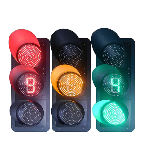 红黄绿满屏含单8倒计时 机动车交通信号灯