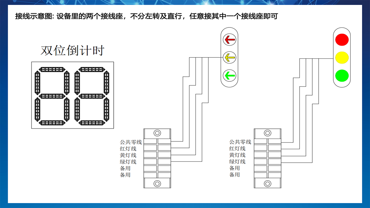800*600mm 双位双色倒计时,800*600 红绿双色倒计时信号灯,机动车信号灯倒计时器，信号灯厂家,红绿灯安装施工，倒计时接线