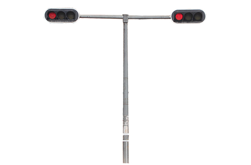 T型双悬臂八角信号灯杆