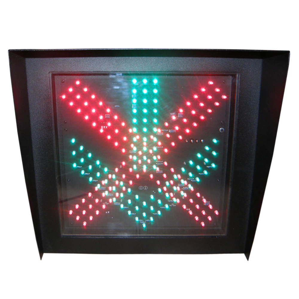 600*600mm 红叉绿箭车道指示灯